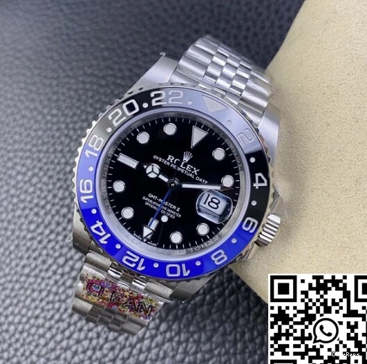 Rolex Clean GMT Master Dial Black II M126710BLNR-0002 Factory 0111